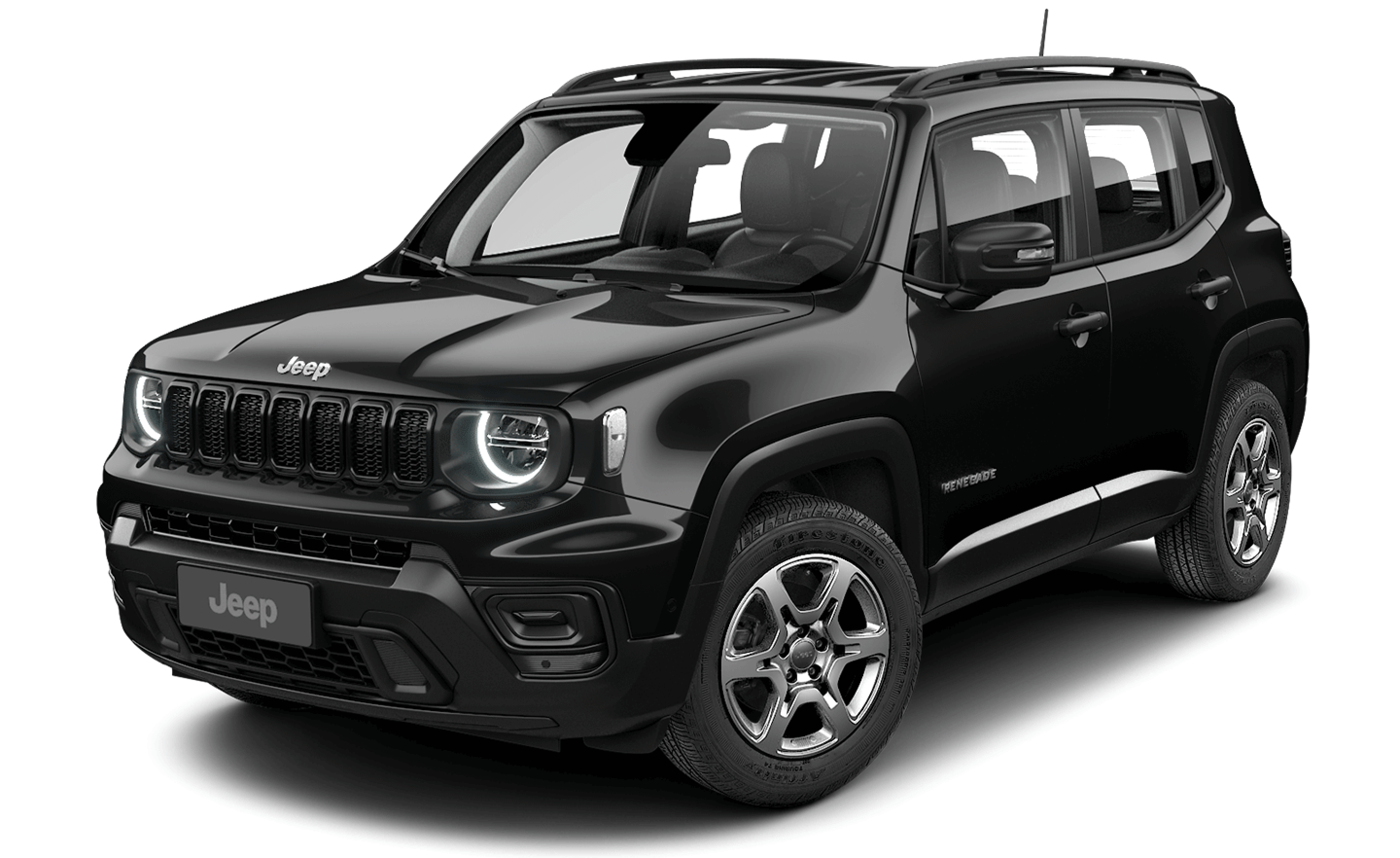 imagen jeep renegade color negro que se encuentra en la tarjeta de productos