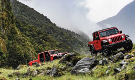 imagen de la jeep gladiator todo terreno